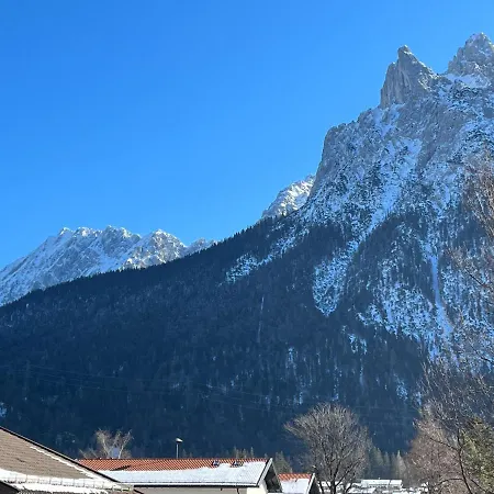 Ferienwohnung Seidl Wohnung Kontrabass Mittenwald Zewnętrze zdjęcie